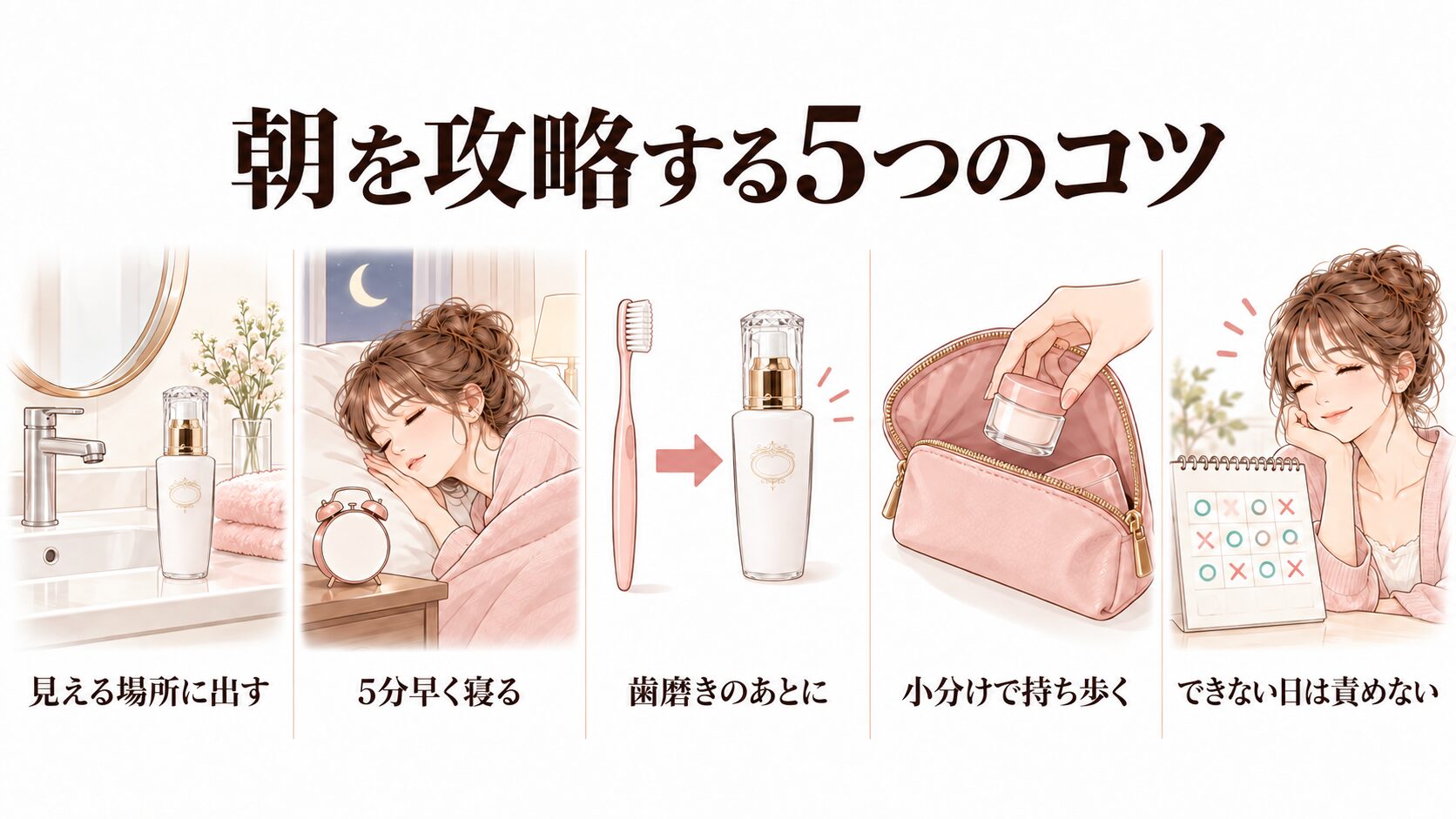 朝を攻略する5つのコツ